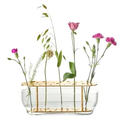 Ikebana Vase Long, messing af Jaime Hayon<Fritz Hansen