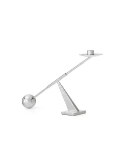 Interconnect Candle Holder - small, stainless steel fra<Audo Copenhagen Discount