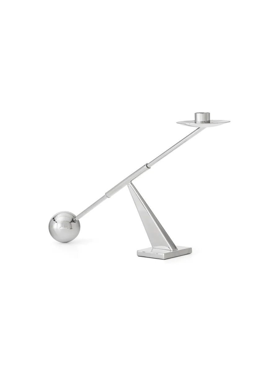 Interconnect Candle Holder - small, stainless steel fra<Audo Copenhagen Discount