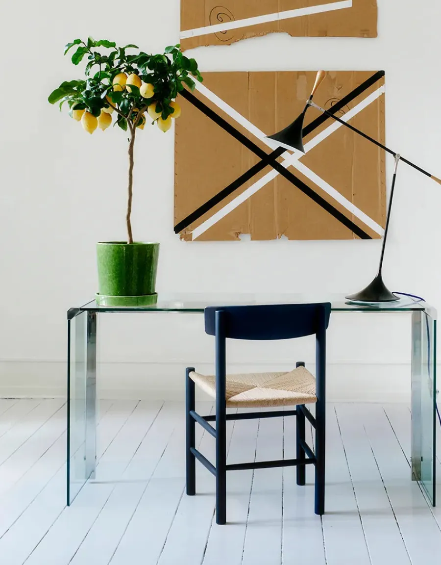 J39 Folkestolen, heritage red af Børge Mogensen<Fredericia Furniture Online