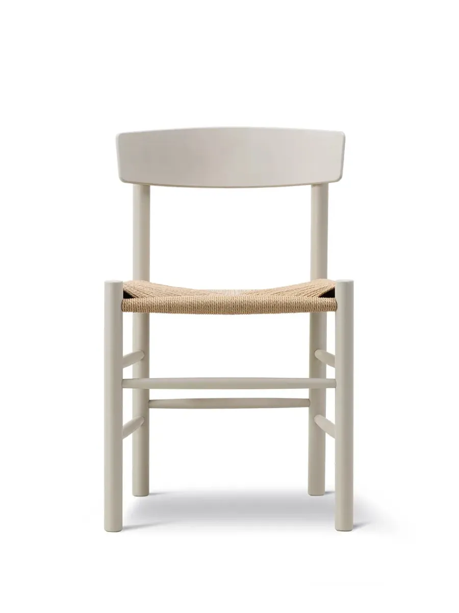 J39 Folkestolen, heritage red af Børge Mogensen<Fredericia Furniture Online