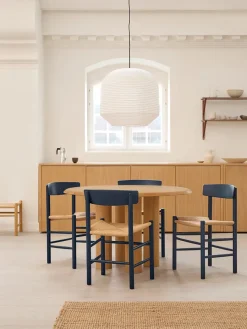 J39 Folkestolen, Khaki grøn af Børge Mogensen<Fredericia Furniture