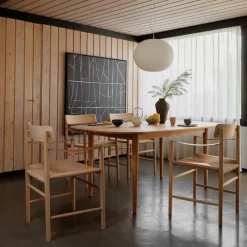 J186 Hesberg spisebordsstol, olieret eg fra<FDB Møbler Clearance