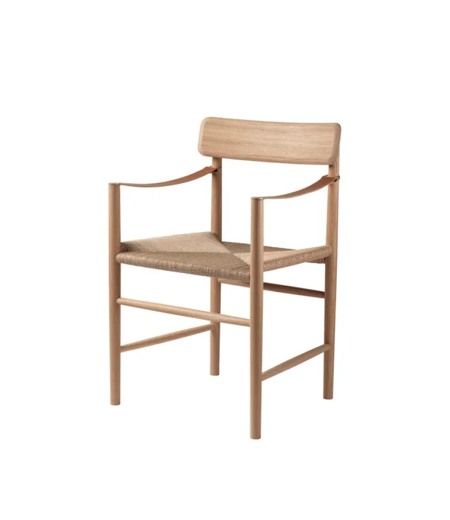 J186 Hesberg spisebordsstol, olieret eg fra<FDB Møbler Clearance