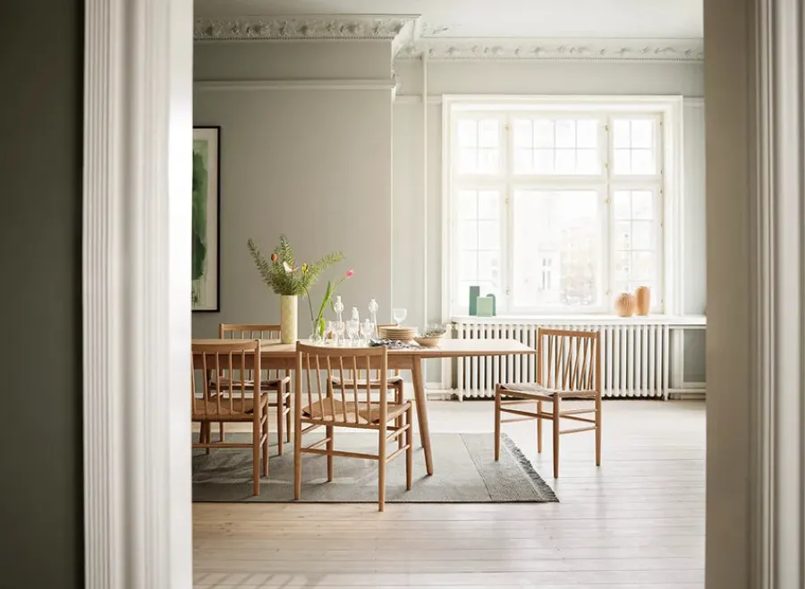 J80 spisebordsstol, eg olie fra<FDB Møbler Best