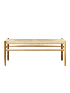 J83B Bænk, matlakeret eg fra<FDB Møbler Online