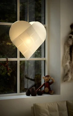 Julelampe, hjerte fra<Le Klint