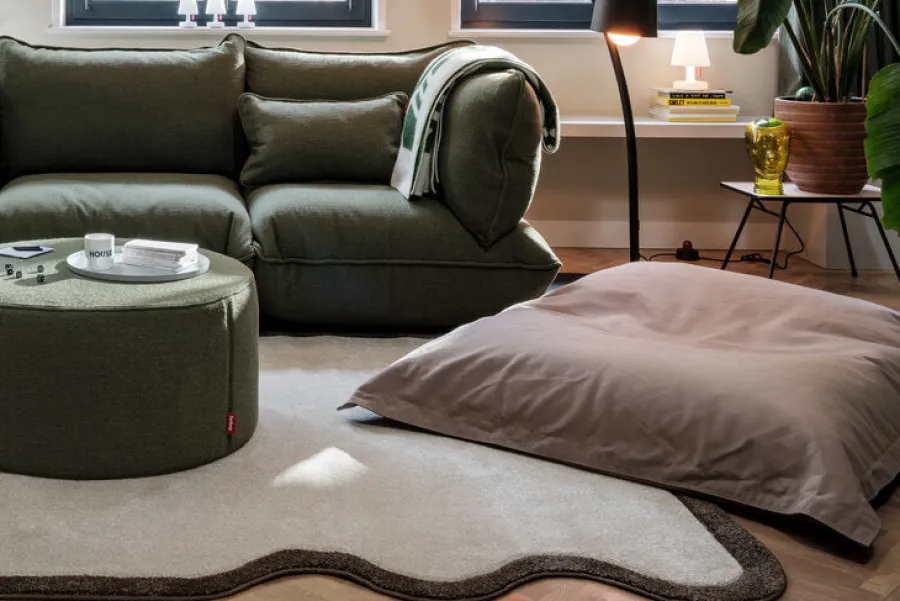 Junior Stonewashed sækkestol fra<Fatboy Hot