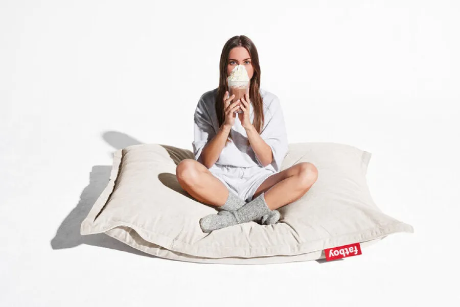 Junior Stonewashed sækkestol fra<Fatboy Hot