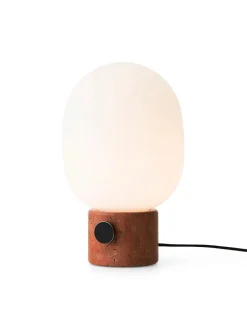 JWDA Table Lamp, red travertine stone fra<Audo Copenhagen Online