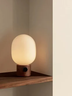 JWDA Table Lamp, red travertine stone fra<Audo Copenhagen Online