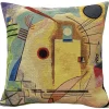 Kandinsky Jaune-Rouge-Bleu Extrait 2 pude fra<Poulin Design New