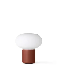 Karl-Johan portable bordlampe, Earth Red fra<New Works Online