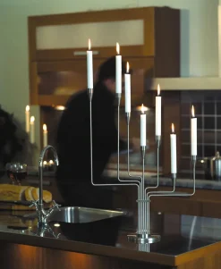 Karlsvognen Table Lysestage, turkis fra<Piet Hein Outlet