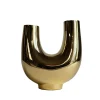 Kazumi StudioVase, gold fra Hein<Hein Studio Discount