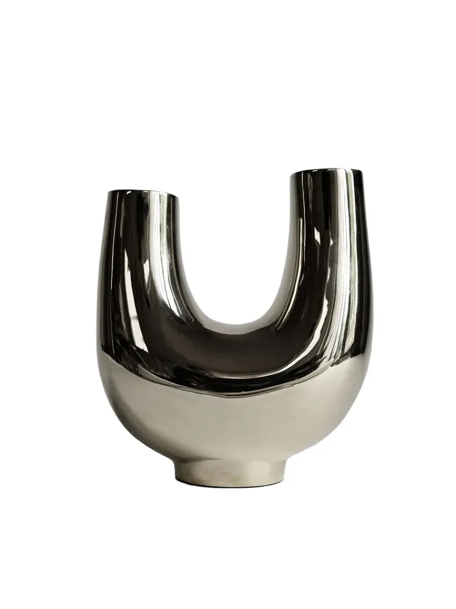 Kazumi Vase, silver fra<Hein Studio Outlet