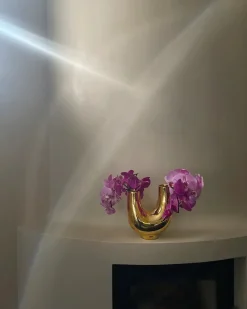 Kazumi Vase, silver fra<Hein Studio Outlet