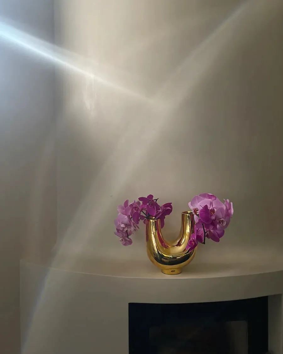 Kazumi Vase, silver fra<Hein Studio Outlet