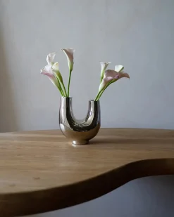 Kazumi Vase, silver fra<Hein Studio Outlet