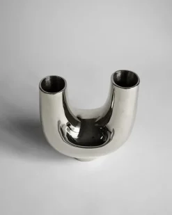 Kazumi Vase, silver fra<Hein Studio Outlet