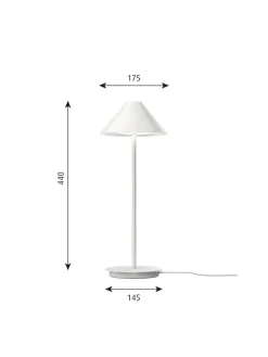 Keglen Bordlampe fra<Louis Poulsen Best