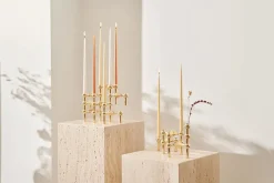 Kertelys til Nagel Lysestage, ginger fra<STOFF Nagel Discount