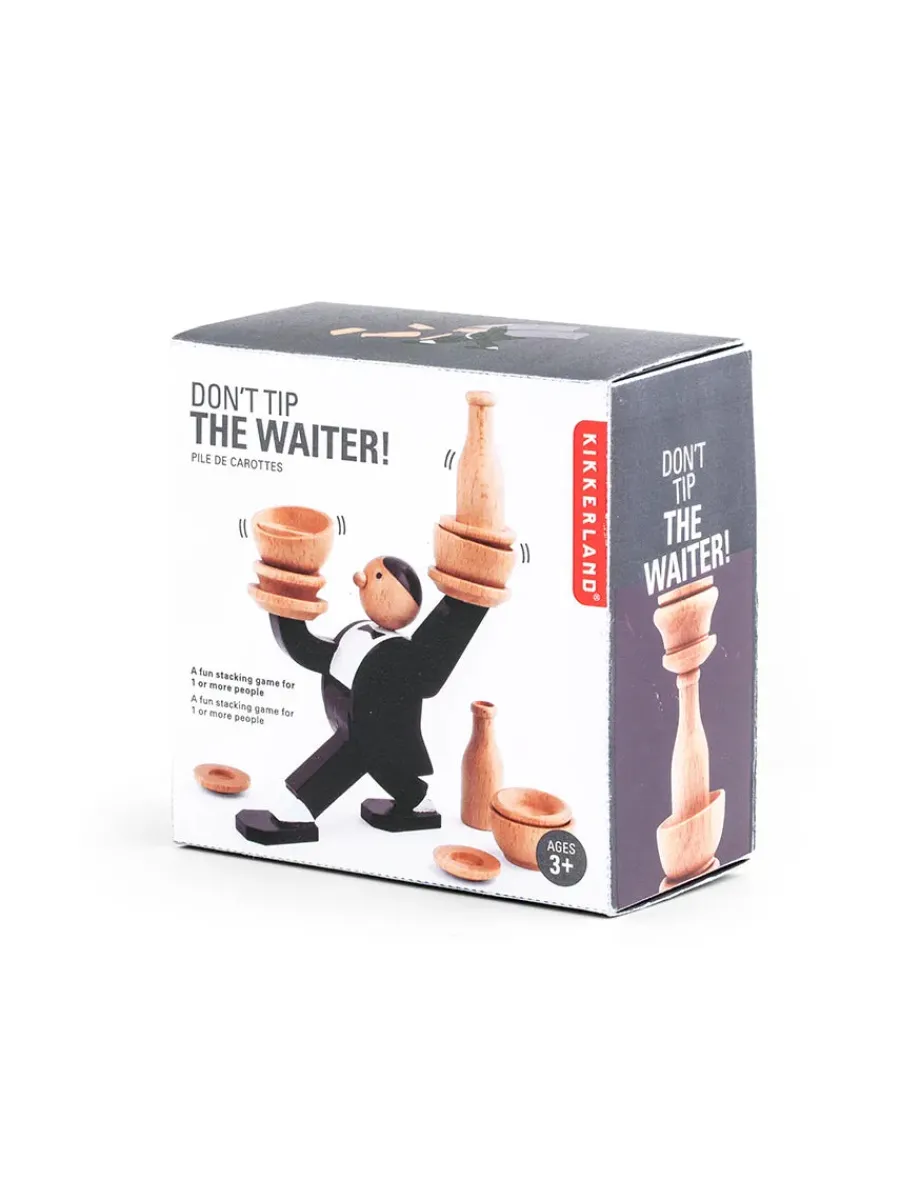 Don't Tip The Waiter, stacking game<Kikkerland Hot