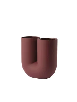 Kink Vase, deep red fra<Muuto Sale