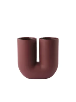 Kink Vase, deep red fra<Muuto Sale
