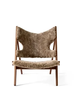 Knitting Lounge Chair, Sheepskin fra<Audo Copenhagen Discount