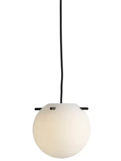 Koi Pendel, white/black Ø25 fra<Frandsen