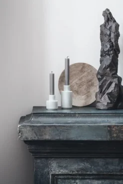 Kronelysestage fra<Lyngby Porcelæn New