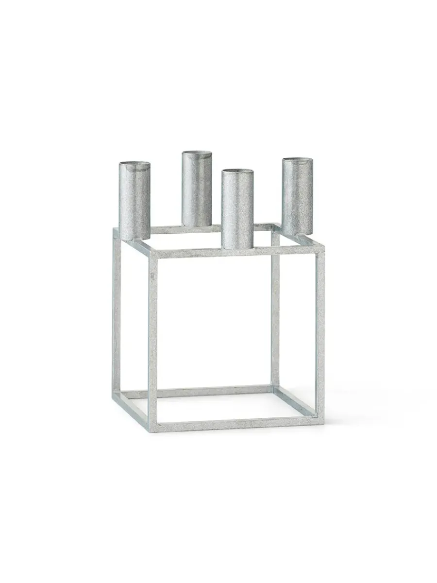 Kubus 4 Lysestage, ivory fra<Audo Copenhagen Clearance