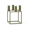 Kubus 4 Lysestage, olive fra<Audo Copenhagen New