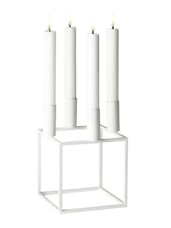 Kubus 4 Lysestage, olive fra<Audo Copenhagen New