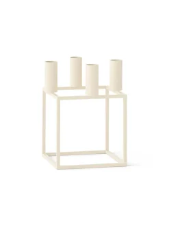 Kubus 4 Lysestage, olive fra<Audo Copenhagen New