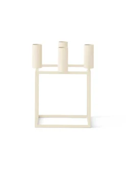 Kubus 4 Lysestage, olive fra<Audo Copenhagen New