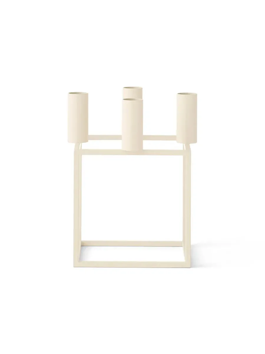 Kubus 4 Lysestage, olive fra<Audo Copenhagen New