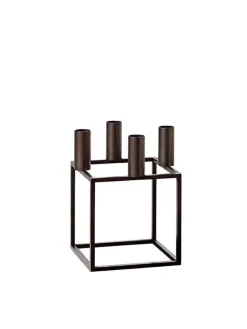 Kubus 4 Lysestage, olive fra<Audo Copenhagen New