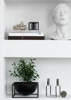 Kubus Bowl Centerpiece Large, sort fra<Audo Copenhagen Outlet