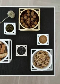 Kubus Bowl Centerpiece Small, hvid fra<Audo Copenhagen Outlet