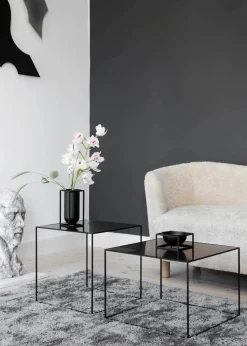 Kubus Bowl Centerpiece Small, sort fra<Audo Copenhagen Sale