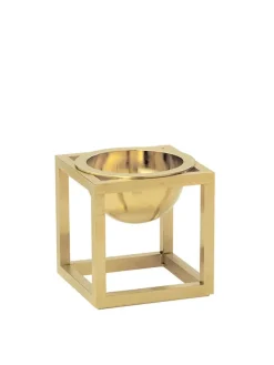 Kubus Bowl Mini guldbelagt fra<Audo Copenhagen Discount