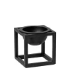 Kubus Bowl Mini sort fra<Audo Copenhagen Hot
