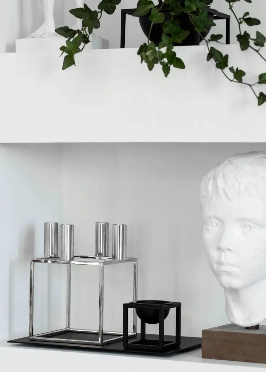 Kubus Bowl Mini sort fra<Audo Copenhagen Hot