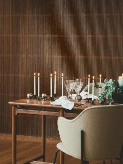 Kubus Micro lysestager, guldbelagt fra<Audo Copenhagen