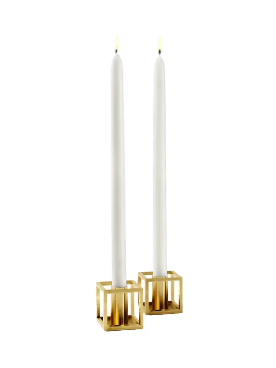 Kubus Micro lysestager, sort fra<Audo Copenhagen Clearance