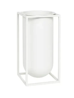 Kubus Vase Lolo, sort fra<Audo Copenhagen Sale