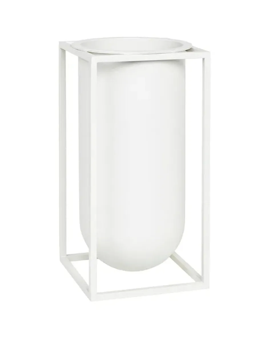 Kubus Vase Lolo, sort fra<Audo Copenhagen Sale