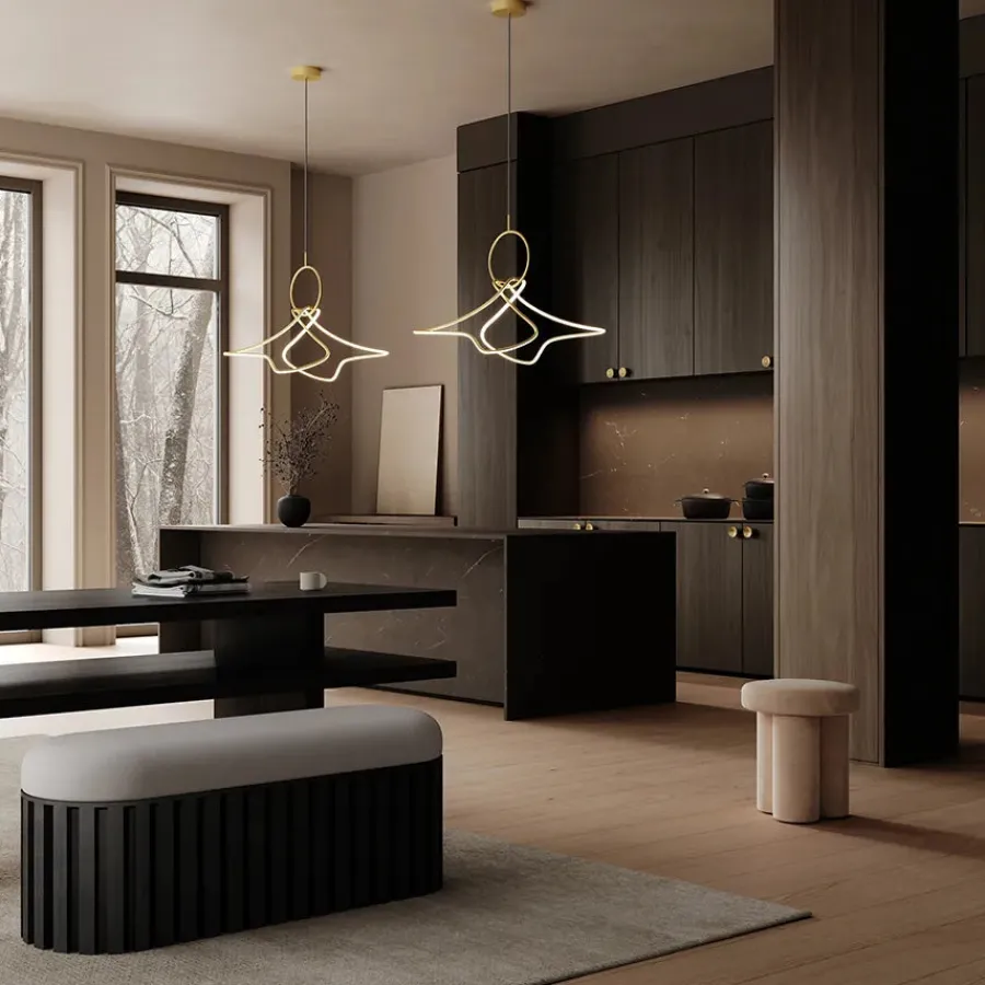 Kumo Chandelier, Mini fra<101 Copenhagen Outlet